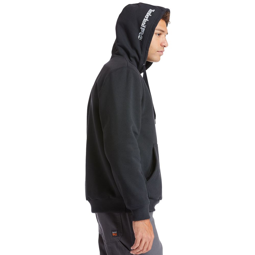 Timberland Φουτερ Ανδρικα Μαυρα - Pro® Double-Duty Heavyweight Hoodie - Greece 4057162-FT